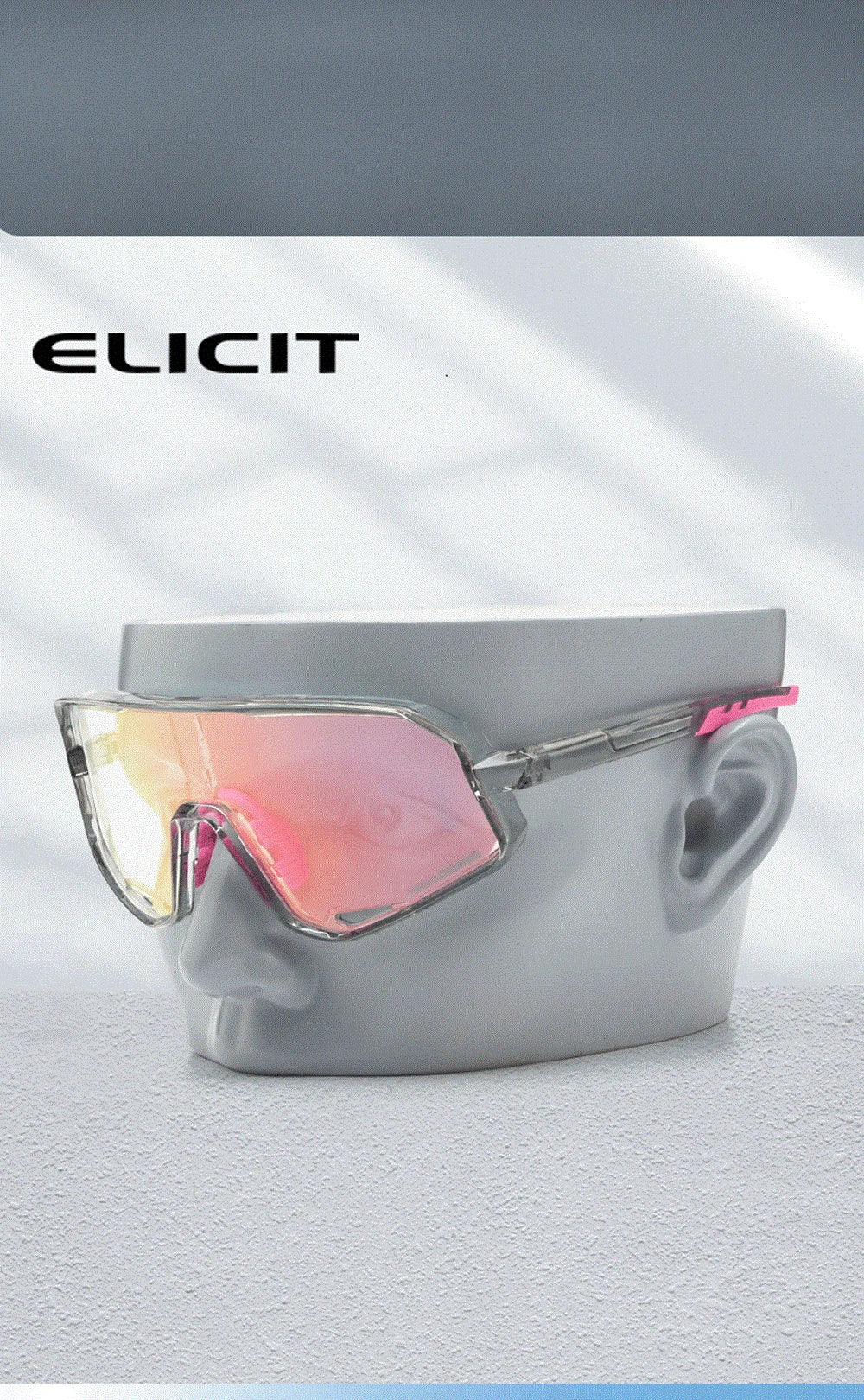 Gafas Ciclismo ELICIT – UV400 y Fotocromáticas