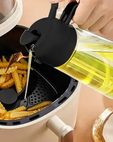 2/1pc Oil Sprayer Spray for 2 in 1 500ml Oil Sprayer & Pourer Plastic Spray Bottle Kitchen Gadget Sets Accessories Camping BBQ