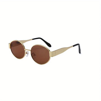 Gafas Ovaladas Unisex – Clásicas Metálicas