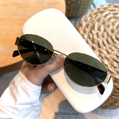Gafas Ovaladas Unisex – Clásicas Metálicas