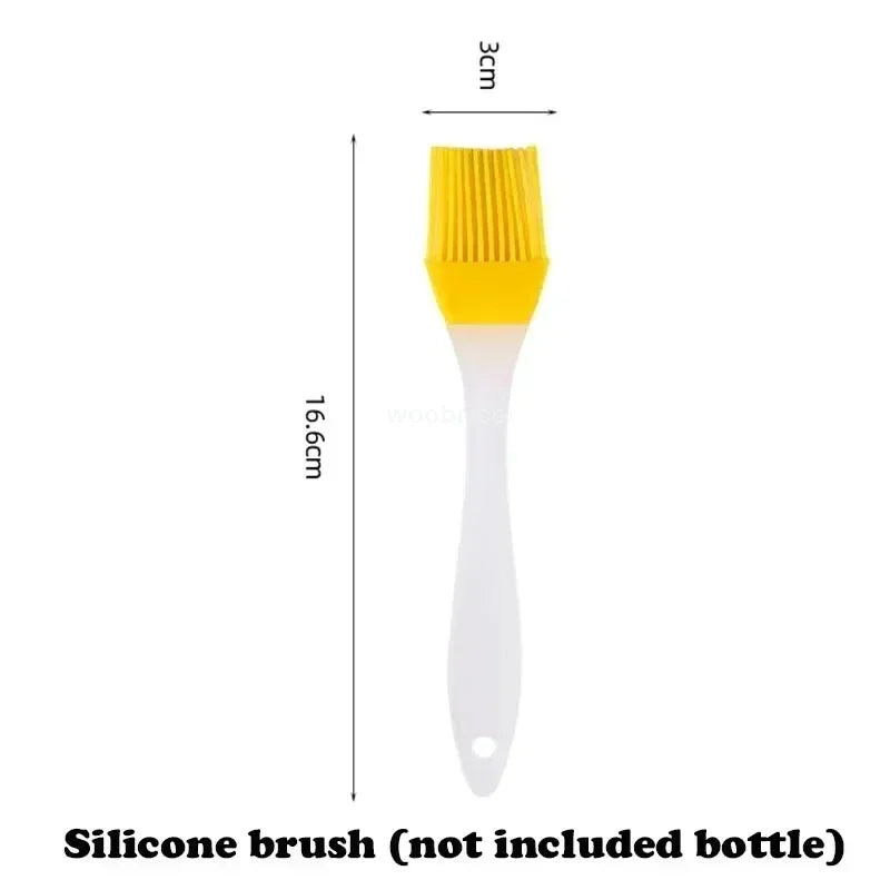 2/1pc Oil Sprayer Spray for 2 in 1 500ml Oil Sprayer & Pourer Plastic Spray Bottle Kitchen Gadget Sets Accessories Camping BBQ