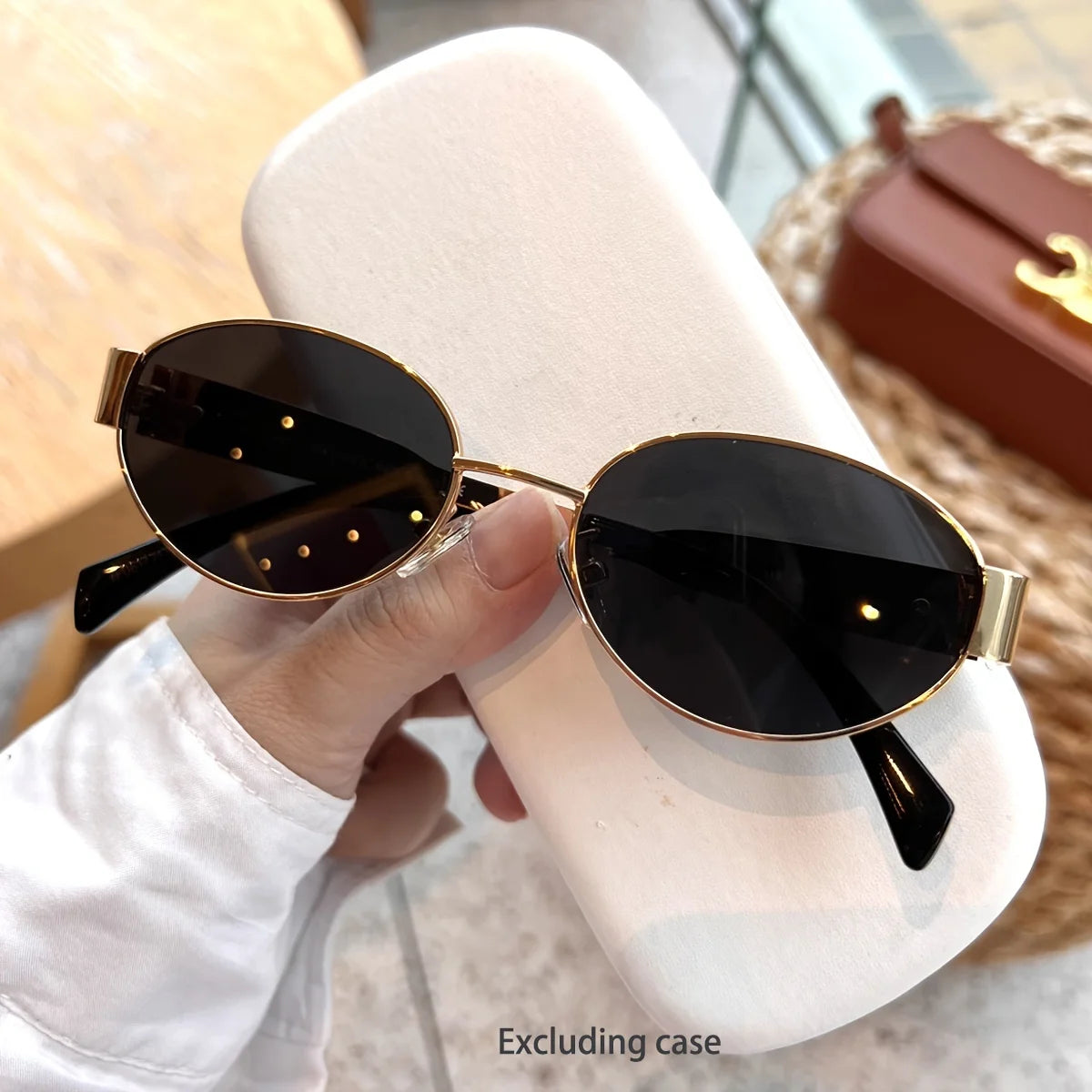 Gafas Ovaladas Unisex – Clásicas Metálicas