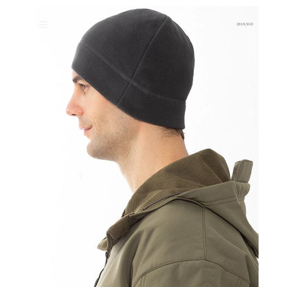 Outdoor Fleece Hat Men Winter Hat Tactical Hat Camping Beanies fishing Women Warm Windproof Cycling Hunting Hat