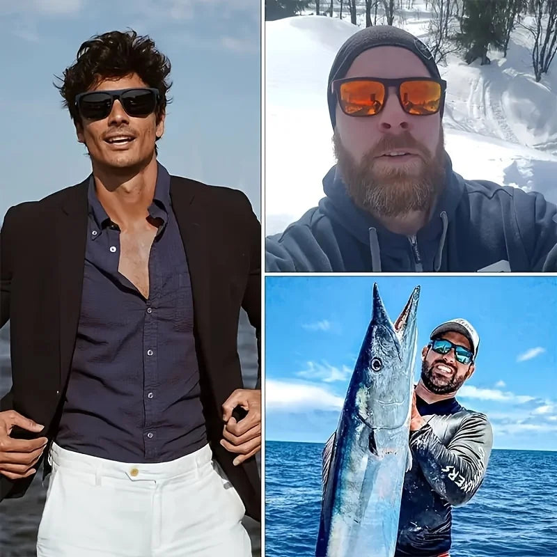 Gafas Cuadradas Polarizadas – Verano y Viaje