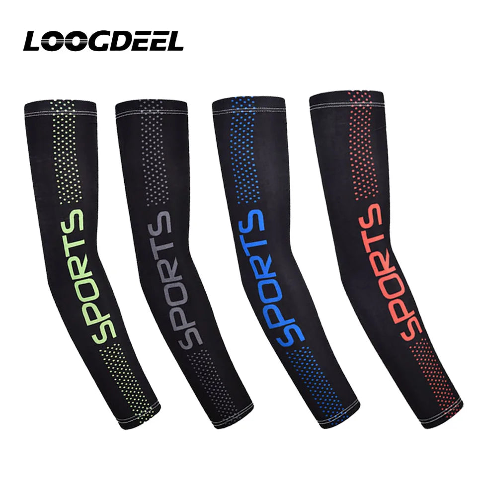 LOOGDEEL Mangas Solares Ligeras – Verano, Deportes y Ciclismo
