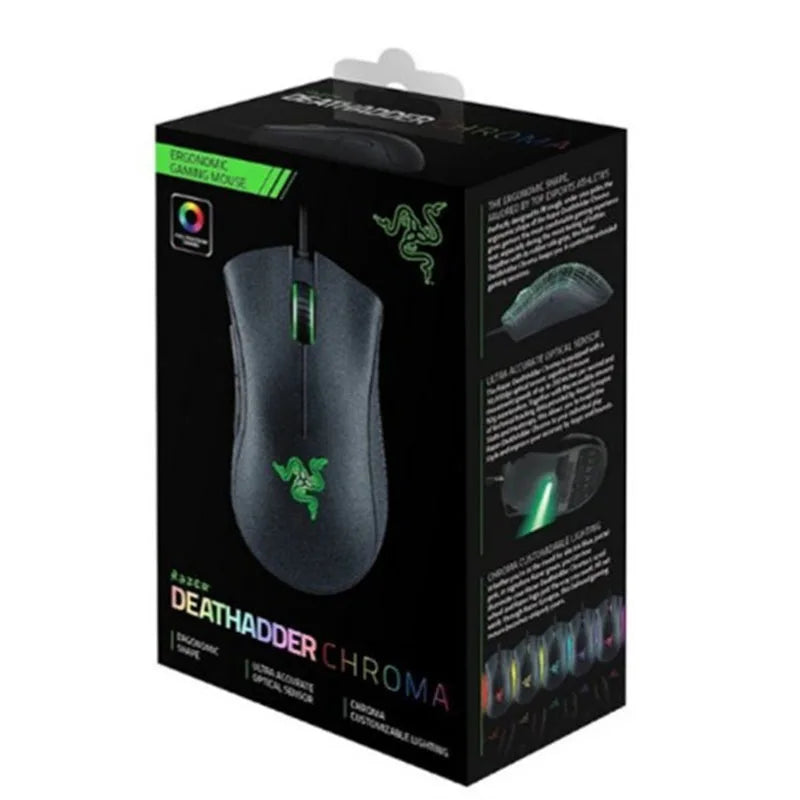 Ratón Gaming Razer DeathAdder Viper – 6400 DPI, Cableado, Esports