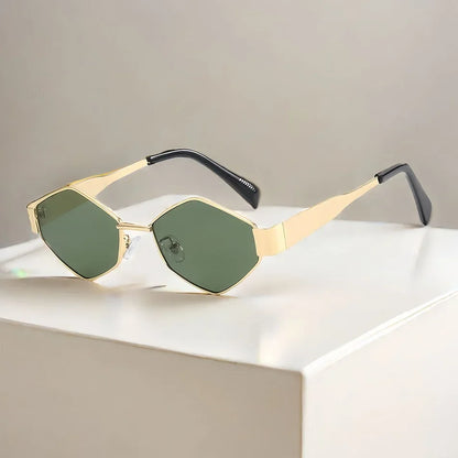 Gafas Hexagon Unisex – Lujo y Marco Pequeño