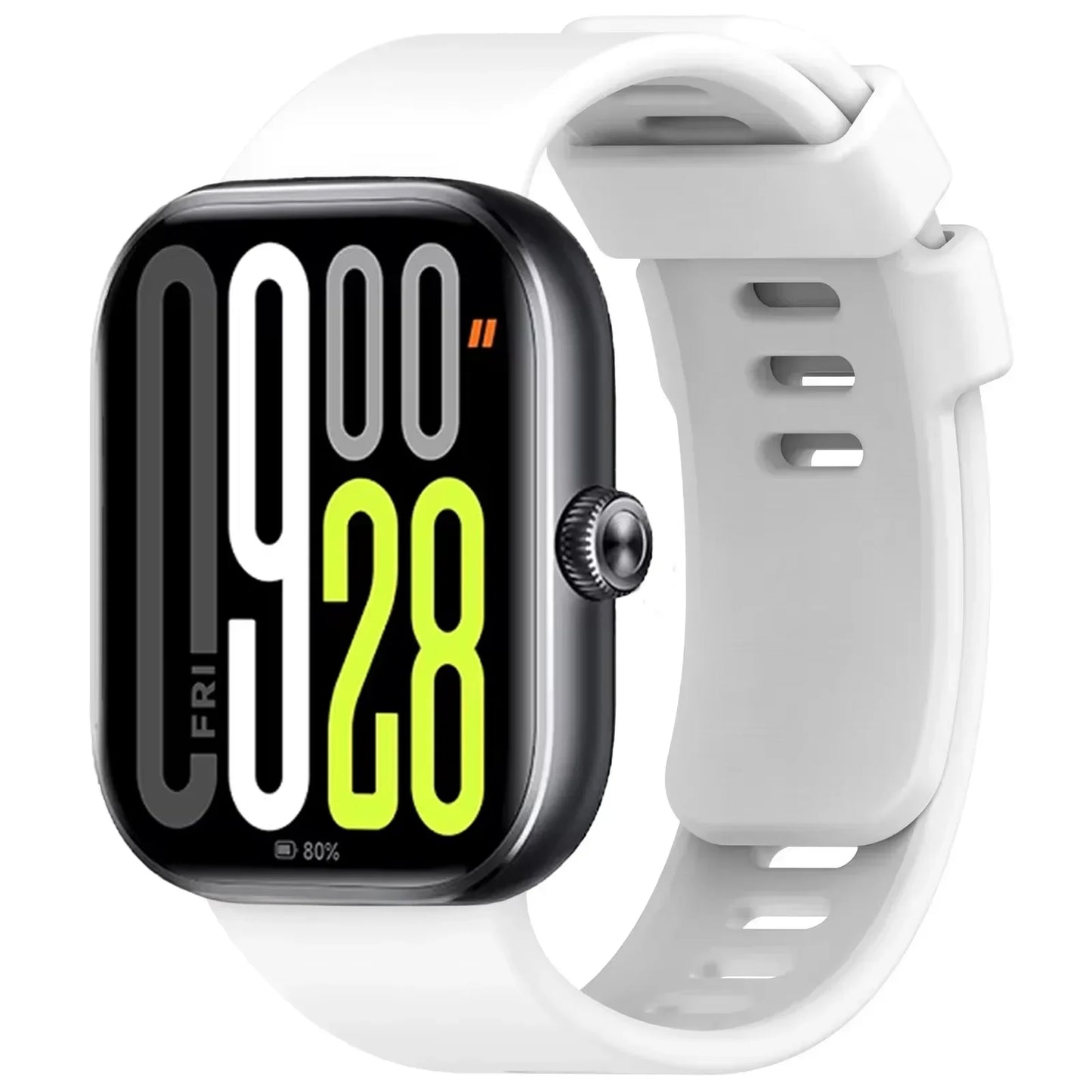 Correa Deportiva de Silicona para Redmi Watch 4/5 y Xiaomi Mi Band 8/9 Pro.