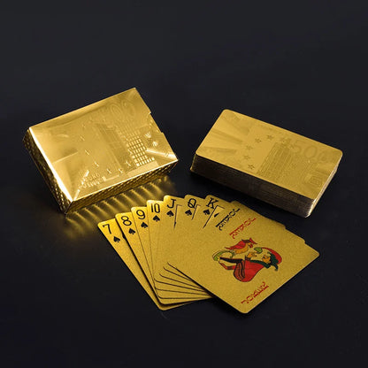 Multiple styles Color Playing Card Game Card Group Waterproof Poker Suit Magic Dmagic Package Board Game Gift Collection