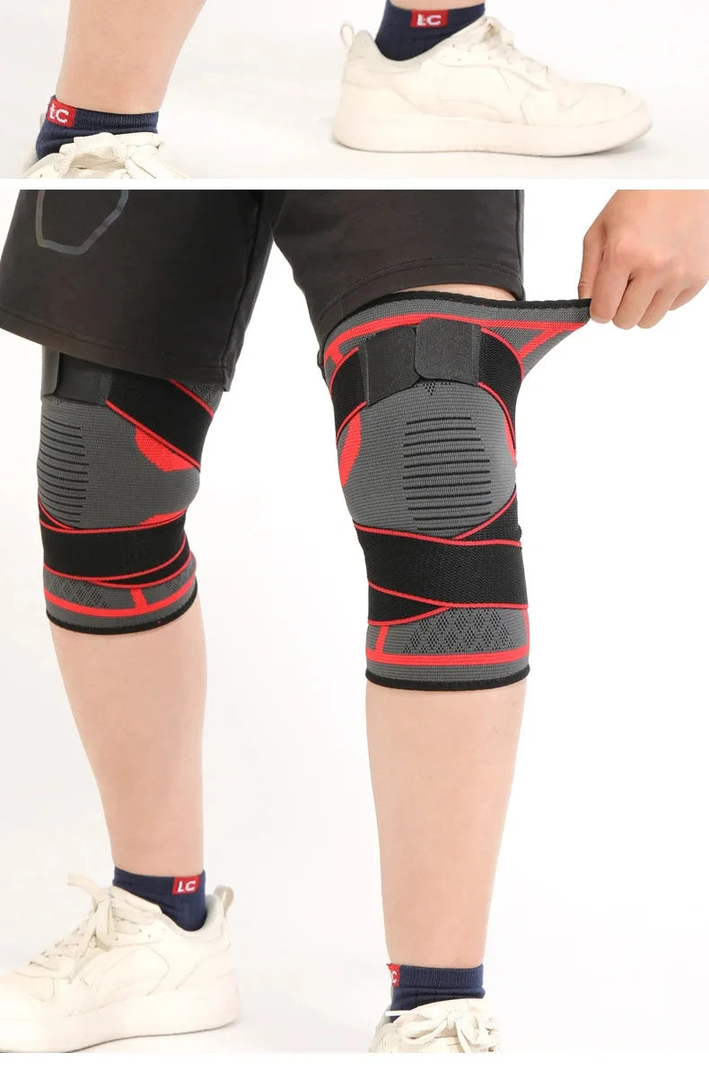 1 Piece Knee Pad, Nylon Sport Knee brace , Running, Fitness, Weightlifting, Cycling, Basketball, Outdoor, Knee Joint Compression