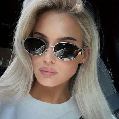 Gafas Ovaladas Unisex – Clásicas Metálicas