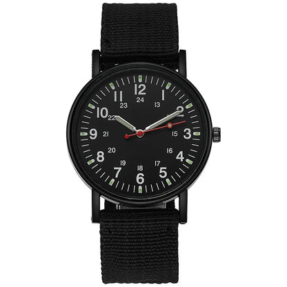 Reloj Militar Hombre – Deportivo, Cuarzo, Nylon y Luminiscente