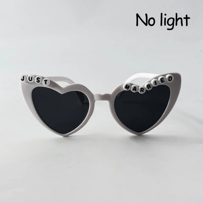 Gafas LED “Just Married” – Regalo Divertido Novios