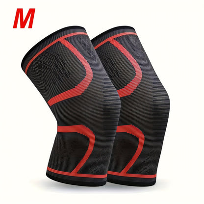 Pack 2 Rodilleras Elásticas – Soporte Deportivo Antideslizante y Transpirable para Hombres y Mujeres