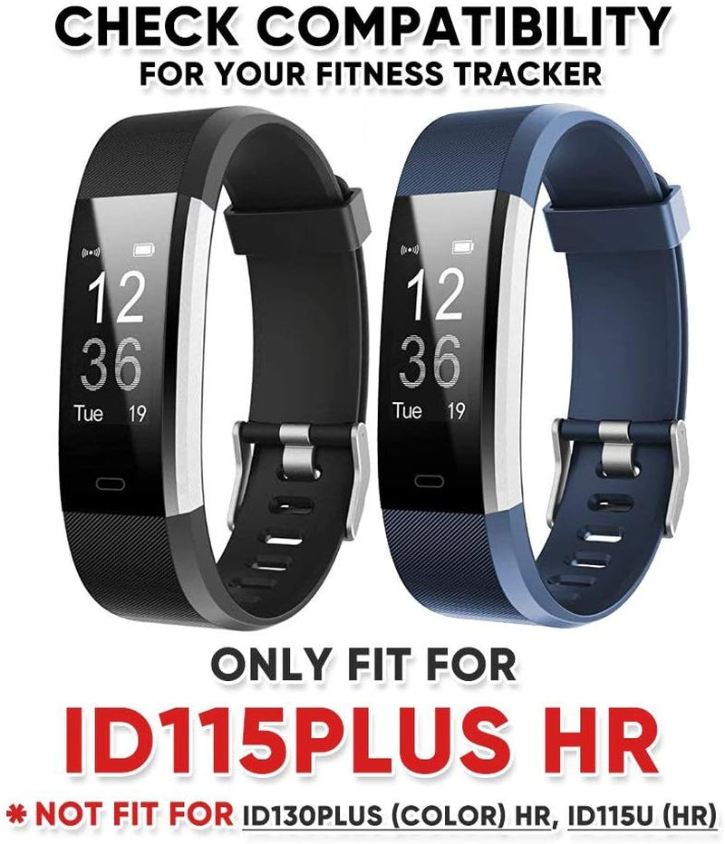 Correas de Repuesto Veryfitpro ID115Plus HR para Pulsera de Actividad y Smartwatch Veryfit Pro ID115Plus HR
