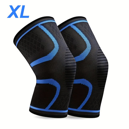 Pack 2 Rodilleras Elásticas – Soporte Deportivo Antideslizante y Transpirable para Hombres y Mujeres