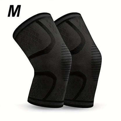 Pack 2 Rodilleras Elásticas – Soporte Deportivo Antideslizante y Transpirable para Hombres y Mujeres